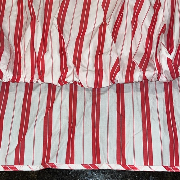 Harshman Faux Wrap Striped Shirt - Picture 10 of 13